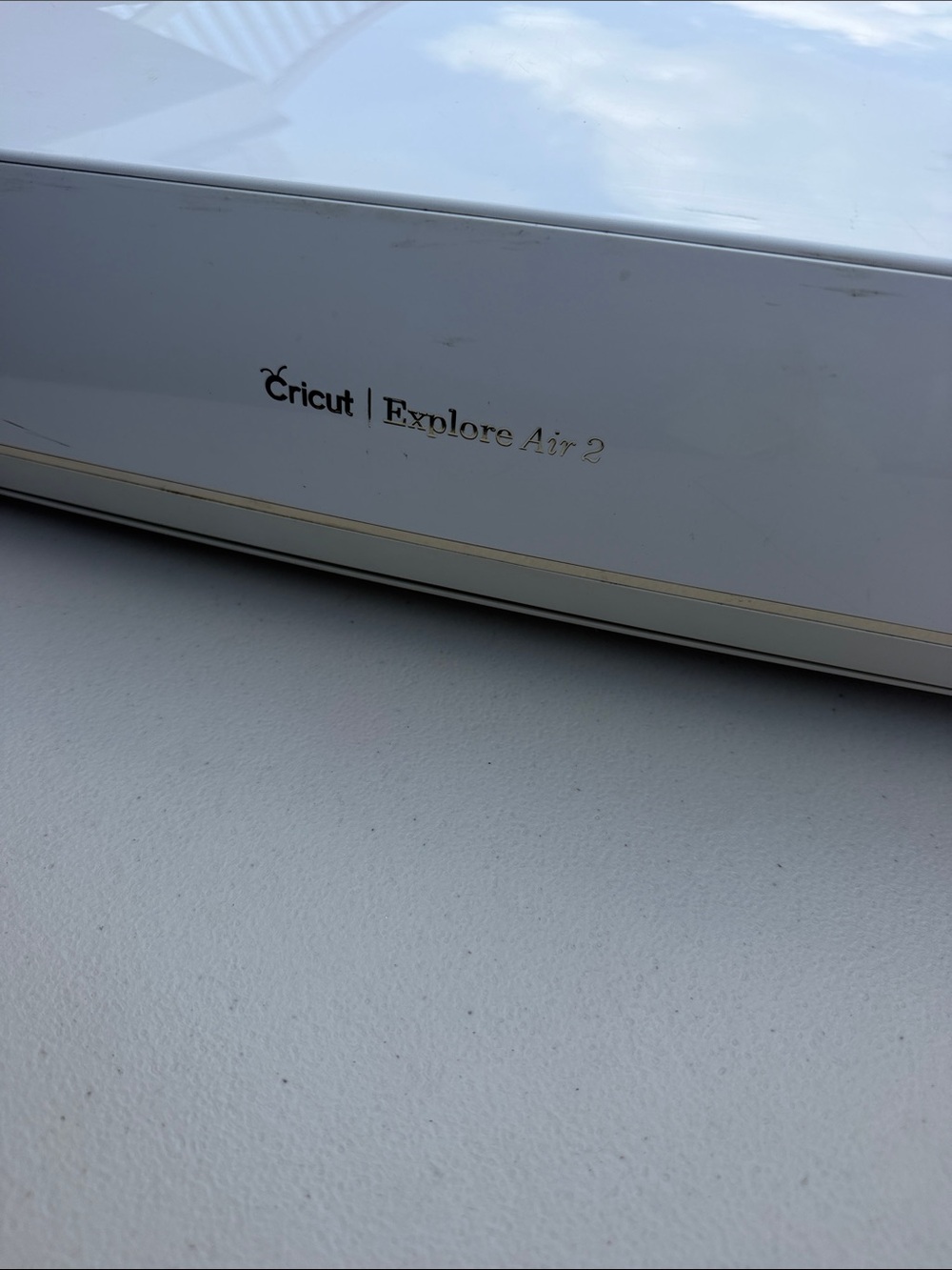 Cricut Explore Air 2 White Cutting Machine with 14 Rolls